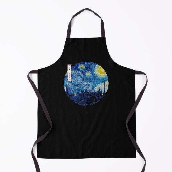 Item preview, Barcelona Starry Night Van Gogh Circle designed and sold by DFerraz.
