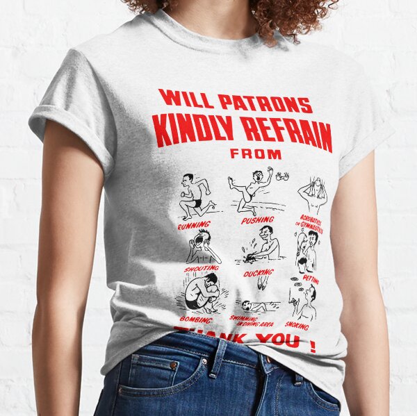 Pool Rules Classic T-Shirt