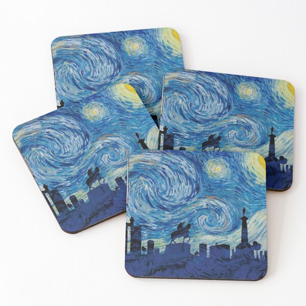 Item preview, Belgrade Van Gogh Starry Night designed and sold by DFerraz.