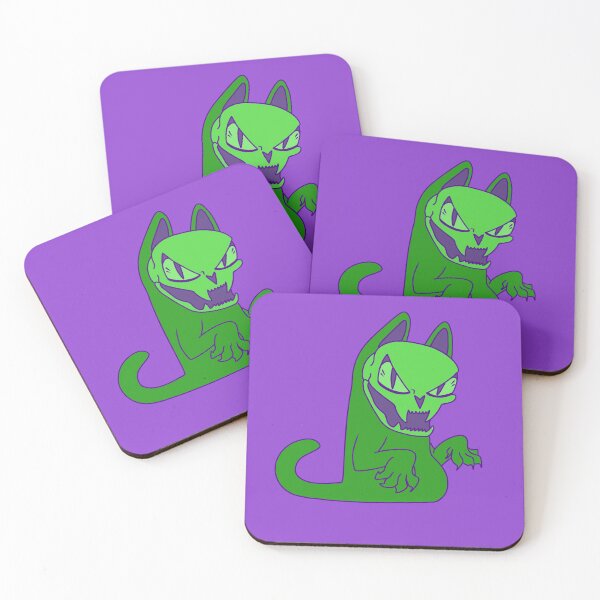 Item preview, Zombie Skull Cat Halloween designed and sold by Viperrrr.