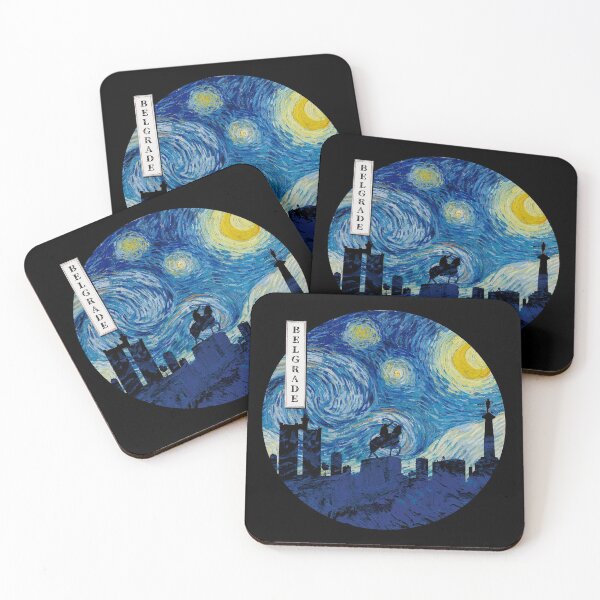 Item preview, Belgrade Starry Night Van Gogh Circle designed and sold by DFerraz.