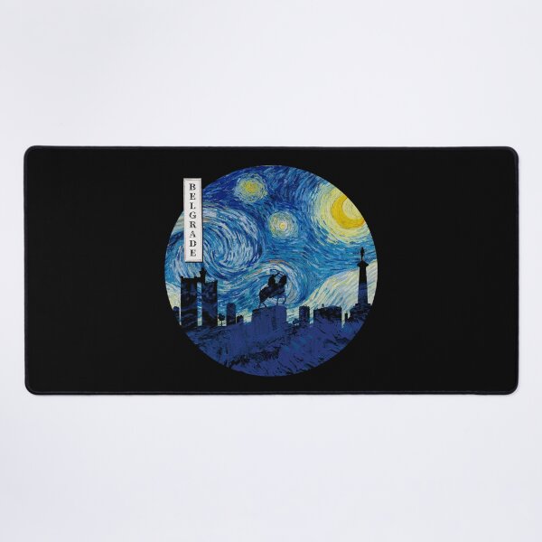Item preview, Belgrade Starry Night Van Gogh Circle designed and sold by DFerraz.