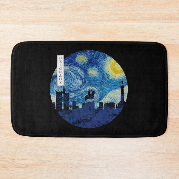 Item preview, Belgrade Starry Night Van Gogh Circle designed and sold by DFerraz.