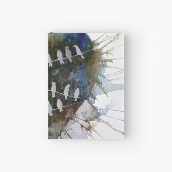 Watercolor Birds - Parliament Hardcover Journal