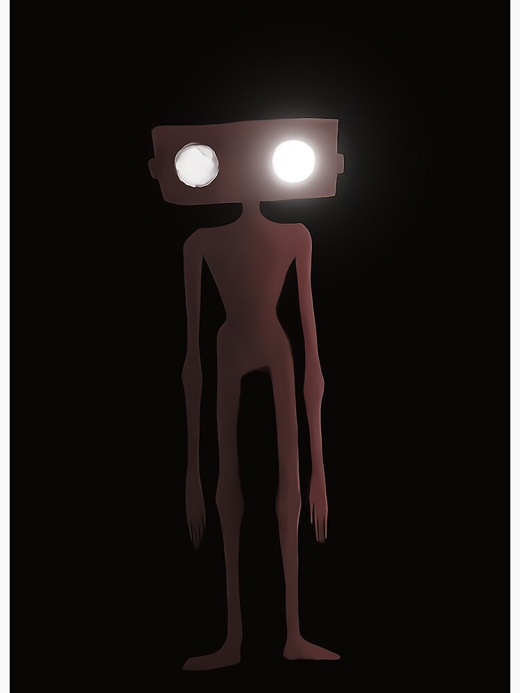 Slenderman Art Board Print by Vanum-Chan