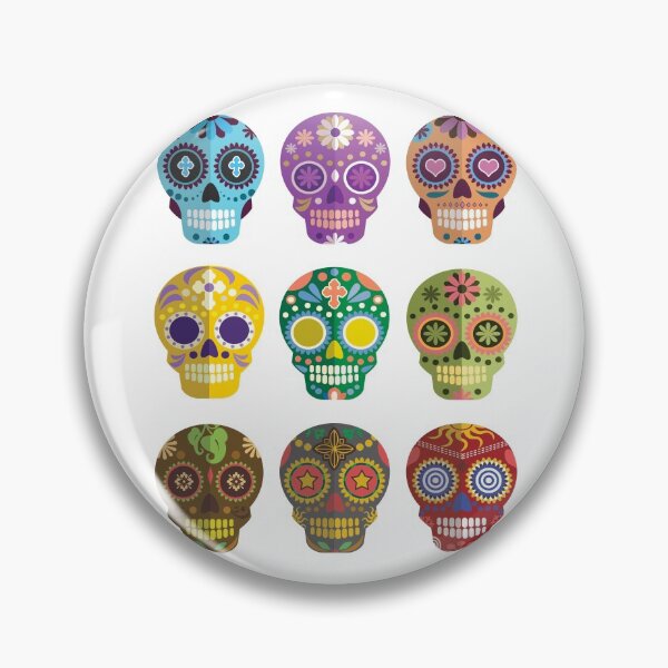 Item preview, Sugar Skulls Artwork Happy Halloween! designed and sold by Capiral Bucketlist.