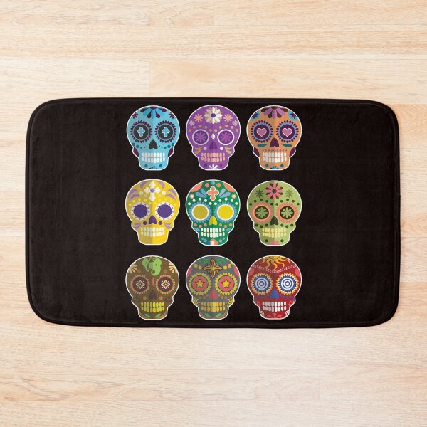Item preview, Sugar Skulls Artwork Happy Halloween! designed and sold by Capiral Bucketlist.