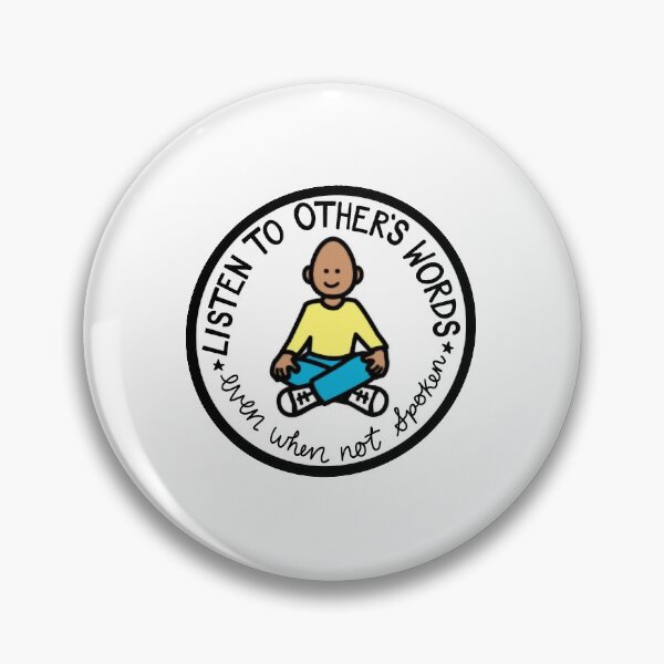 Item preview, Listen to Other&x27;s words!  Sticker designed and sold by Brenda Simsn.