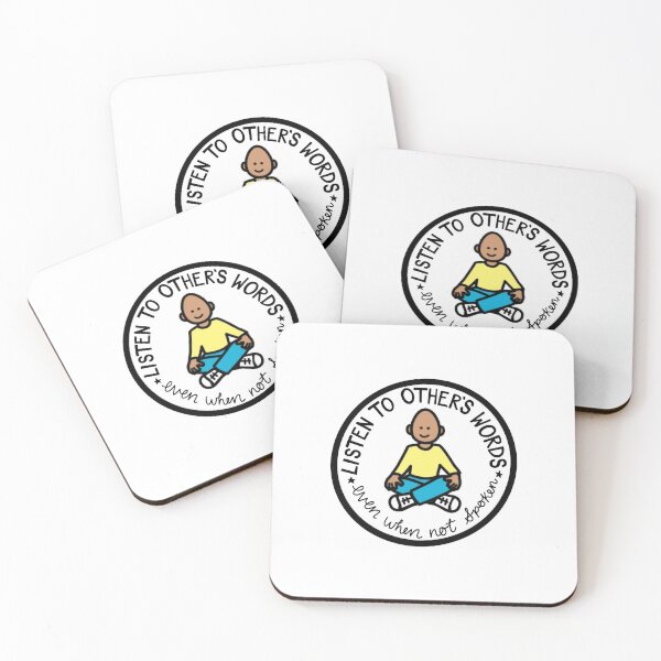 Item preview, Listen to Other&x27;s words!  Sticker designed and sold by Brenda Simsn.