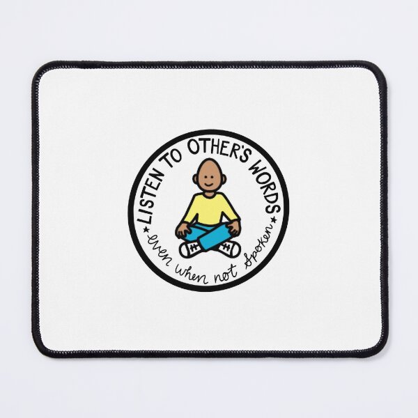 Item preview, Listen to Other&x27;s words!  Sticker designed and sold by Brenda Simsn.