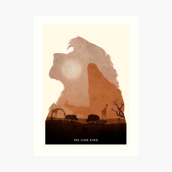 Lion King Art Print