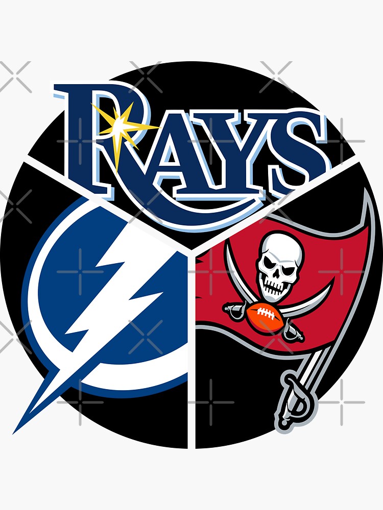 Tampa Bay Buccaneers x Tampa Bay Lightning x Tampa Bay Rays Art By