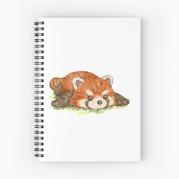 Item preview, Red panda in prone position designed and sold by Toru Sanogawa.