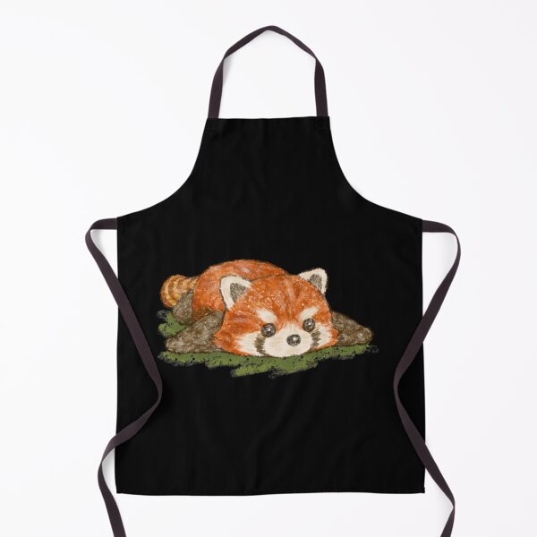 Item preview, Red panda in prone position designed and sold by Toru Sanogawa.