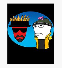Aqua Teen Breaking Bad Photographic Print