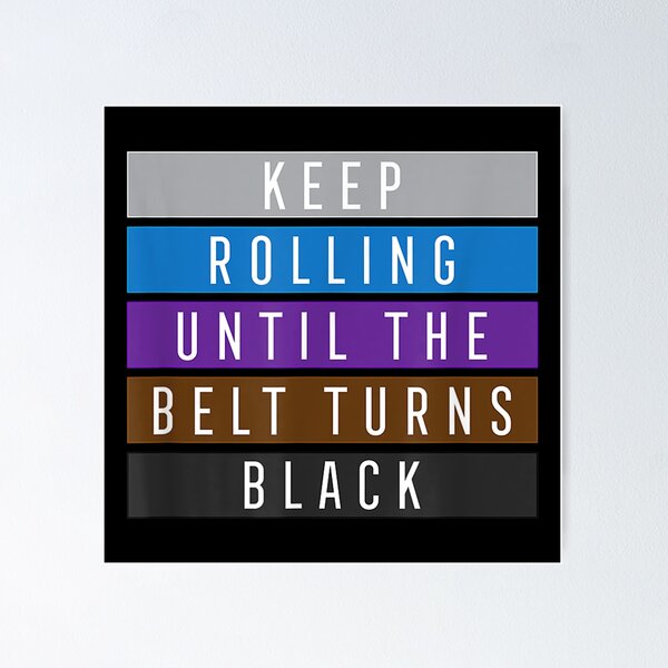 Item preview, Keep Rolling Jiu Jitsu for BJJ designed and sold by rodolfolcjch.