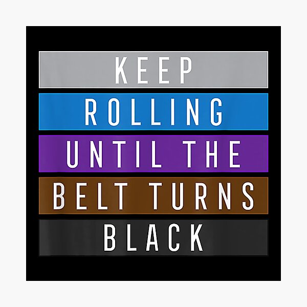 Item preview, Keep Rolling Jiu Jitsu for BJJ designed and sold by rodolfolcjch.