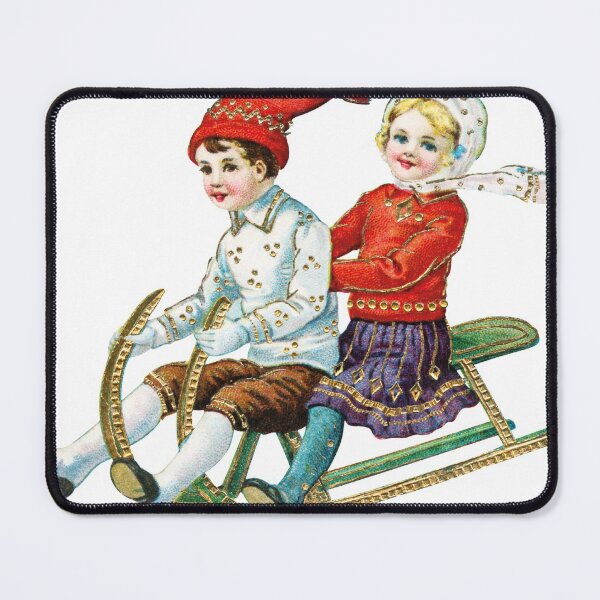 Item preview, Children Skiing Christmas, Winter Wonderland designed and sold by OneAction.