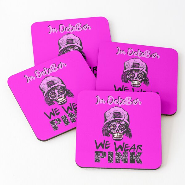 Artikelvorschau, Im Oktober tragen wir rosa Zuckerschädel-Krebsbewusstseinsgeschenke entworfen und verkauft von ilias13.