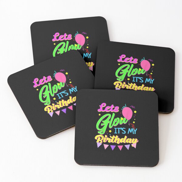 Item preview, Lets Glow Its My Birthday Funny Party designed and sold by Sayfullahsel.
