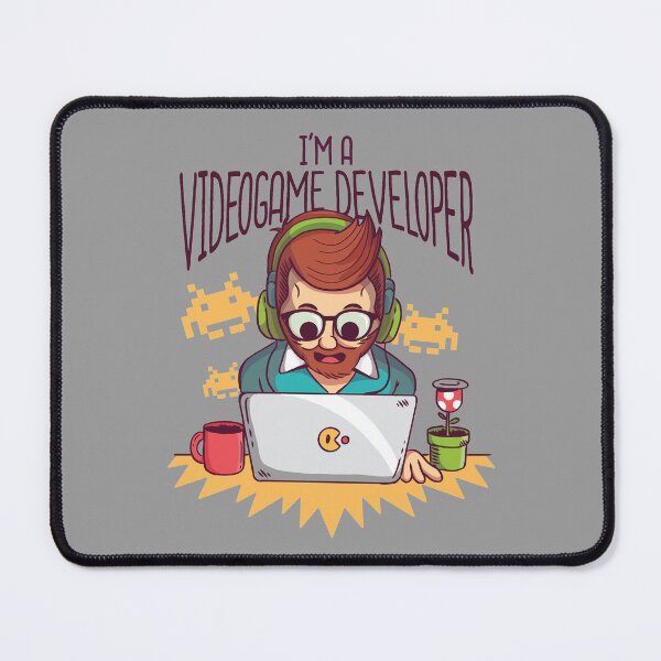 Item preview, Im A Video Game Developer designed and sold by Cute and Funny Animal Art Designs.