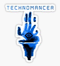 Technomancer Blue Sticker