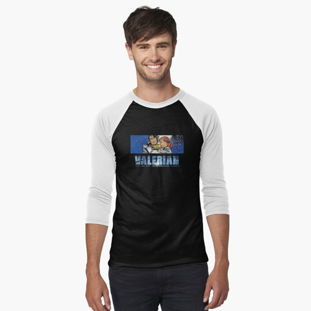 Valerian - Old Skool Baseball ¾ Sleeve T-Shirt