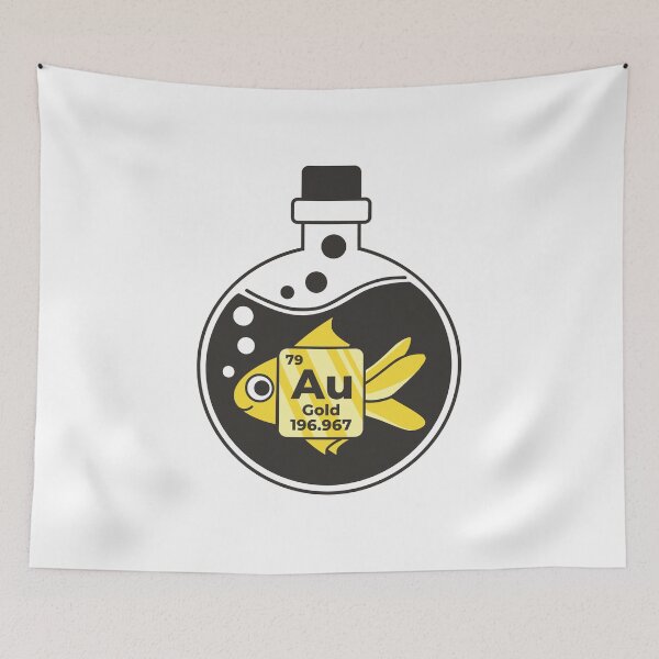 Item preview, Goldfish - Chemical Elemet Design designed and sold by Watersolution.