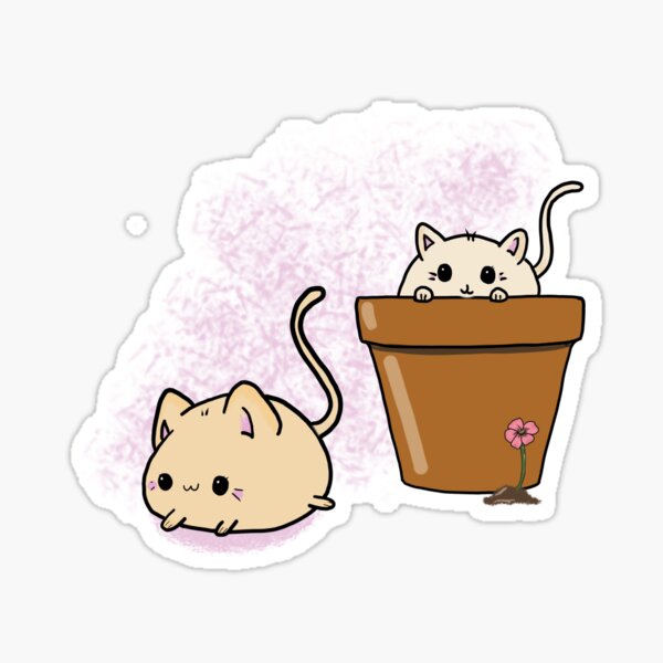 Puddy Tats Sticker