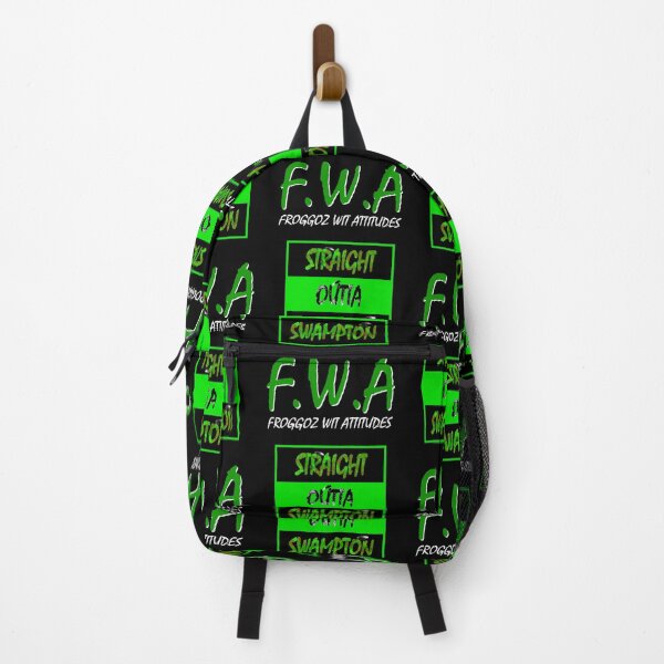Item preview, F.W.A: Logo & Straight Outta Swampton (Green Square) designed and sold by Jessie Slamwhorella.