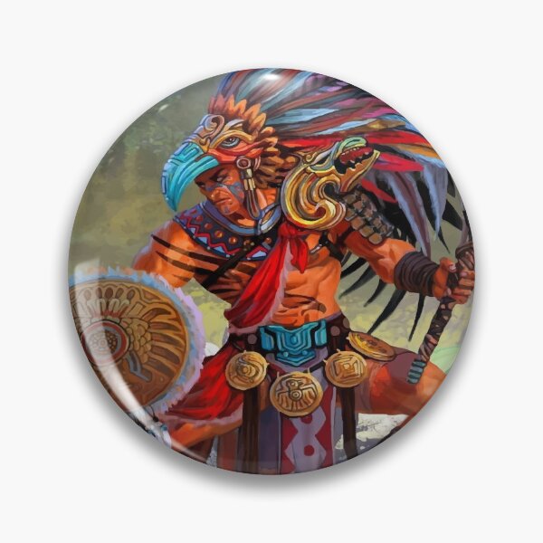 Item preview, Aztec warrior designed and sold by edleon.