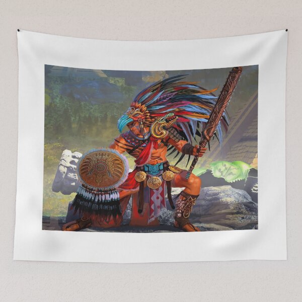 Item preview, Aztec warrior designed and sold by edleon.