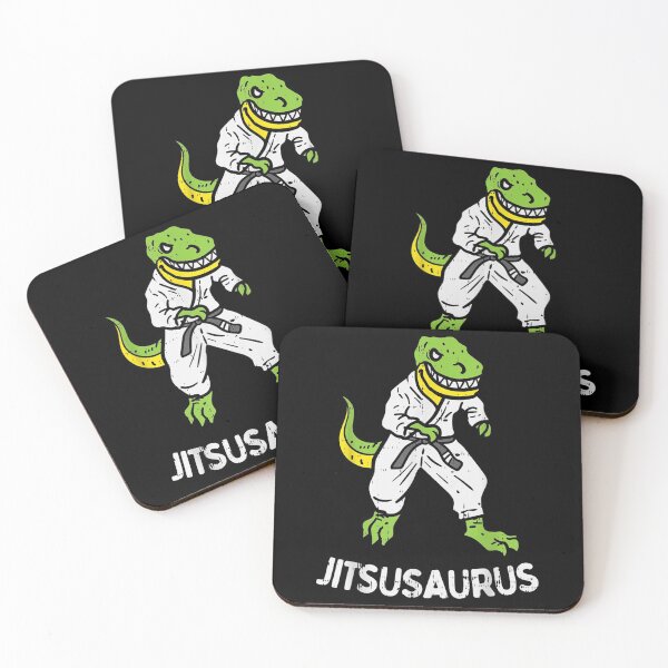 Item preview, Jitsusaurus Funny Jiu Jitsu Trex Black Belt designed and sold by rodolfolcjch.