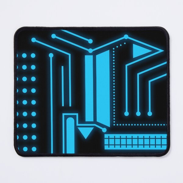 Item preview, Tron Inspired Cyan Glow designed and sold by Michael Kozoroz.