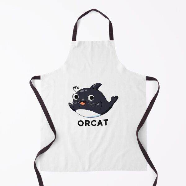 Item preview, Orcat Funny Cat Orca Puns designed and sold by punnybone.
