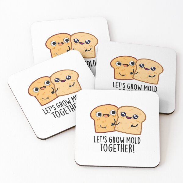 Item preview, Let's Grow Mold Together Funny Bread Puns  designed and sold by punnybone.