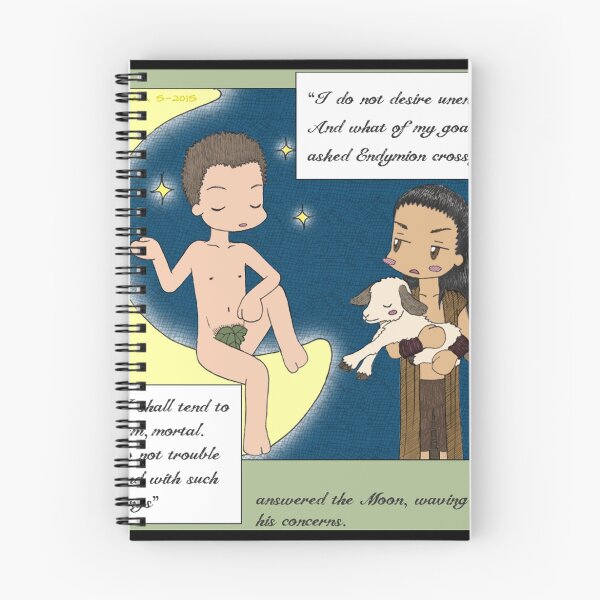 Item preview, Endymion & The Moon (Nagron Spartacus) designed and sold by figbash.