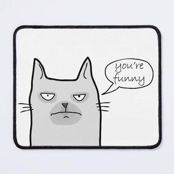 Item preview, Cat Holliday Funny 1 designed and sold by Nikmay Design.