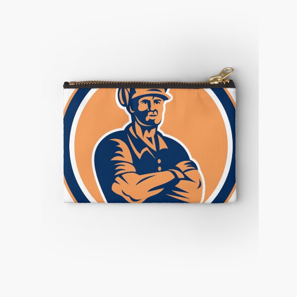 Item preview, Builder Carpenter Arms Crossed Retro designed and sold by patrimonio.