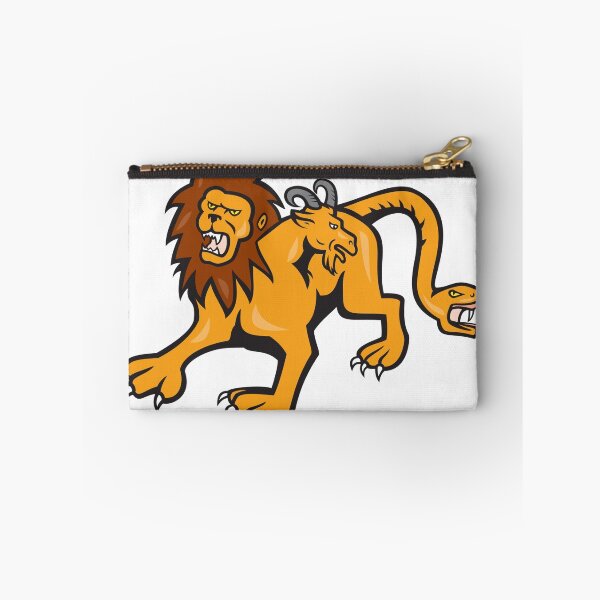 Item preview, Chimera Attacking Front Cartoon designed and sold by patrimonio.