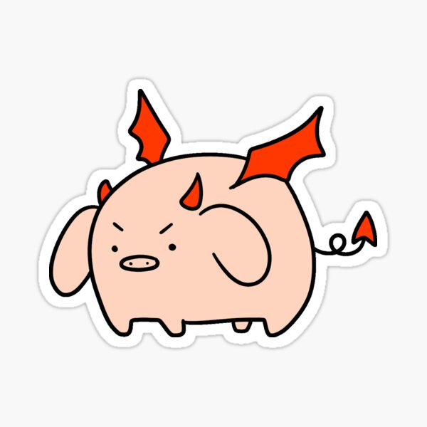 Bad Piggies Gifts Merchandise Redbubble - devil piggy roblox anime