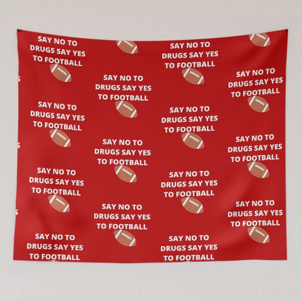 Item preview, Red Ribbon Week Kids Youth Say No to drugs say Yes to Football T-Shirt designed and sold by NewwaveLine.