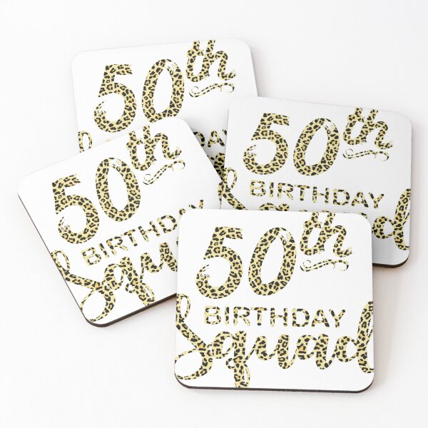 Item preview, 50th Birthday Squad Party Birthday Bday designed and sold by hasanmasud.