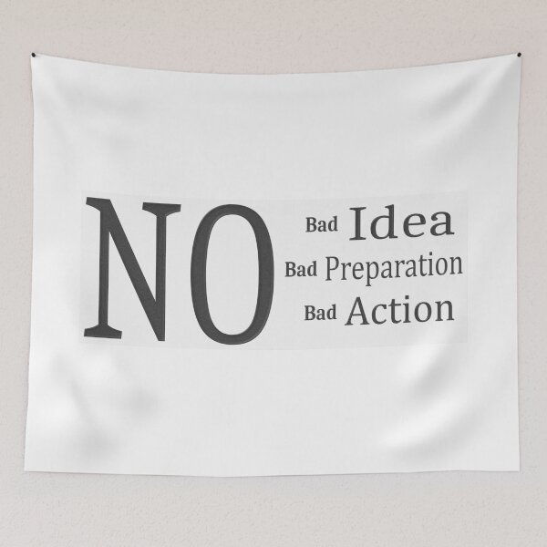 Artikelvorschau, "No Bad Action" Niedliches Design. Kaufe jetzt entworfen und verkauft von Health And Fitness Posts e-Store.