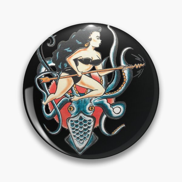 Item preview, Daughter of the Kraken Ringer designed and sold by shopJackJacks.