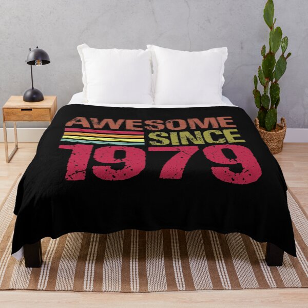 Item preview, Awesome Since 1979 Retro Vintage 42nd Birthday Gift designed and sold by designbychow.
