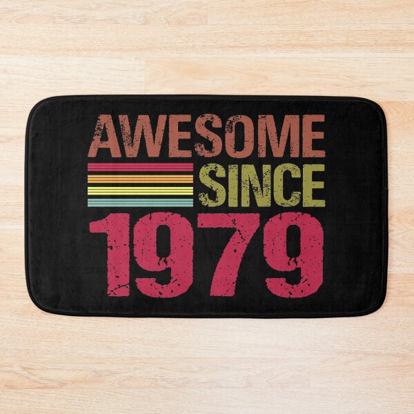 Item preview, Awesome Since 1979 Retro Vintage 42nd Birthday Gift designed and sold by designbychow.