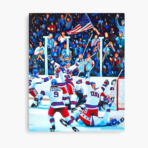 Miracle On Ice - Neue Poster Leinwanddruck