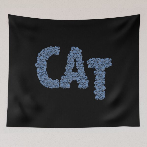 Item preview, Alphabet Cat Skull - Kitty Skeleton Halloween Costume Gift Idea designed and sold by DKA-2ndBoy.