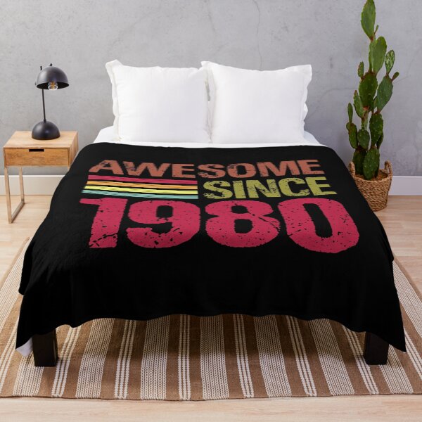 Item preview, Awesome Since 1980 Retro Vintage 41st Birthday Gift designed and sold by designbychow.
